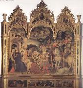 Gentile da Fabriano Adoration of the Magi (mk08) oil painting artist
